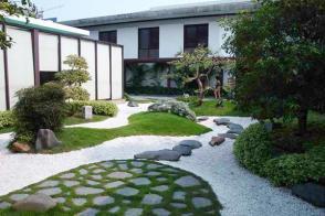 屋頂陽(yáng)臺(tái)庭院花園施工改造,綠化景觀建造園林硬化土建
