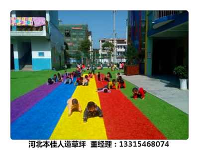 甘孜石渠縣彩色人造綠化草坪圖片效果圖